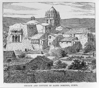 Kerk en klooster van Santo Domingo, Cuzco, Peru, uit 